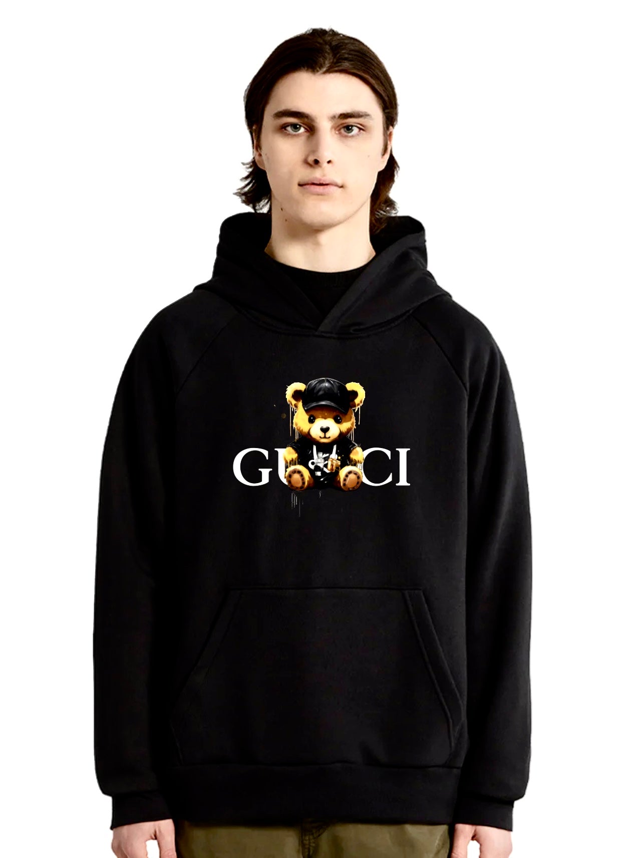 Black Hoodie Gucc