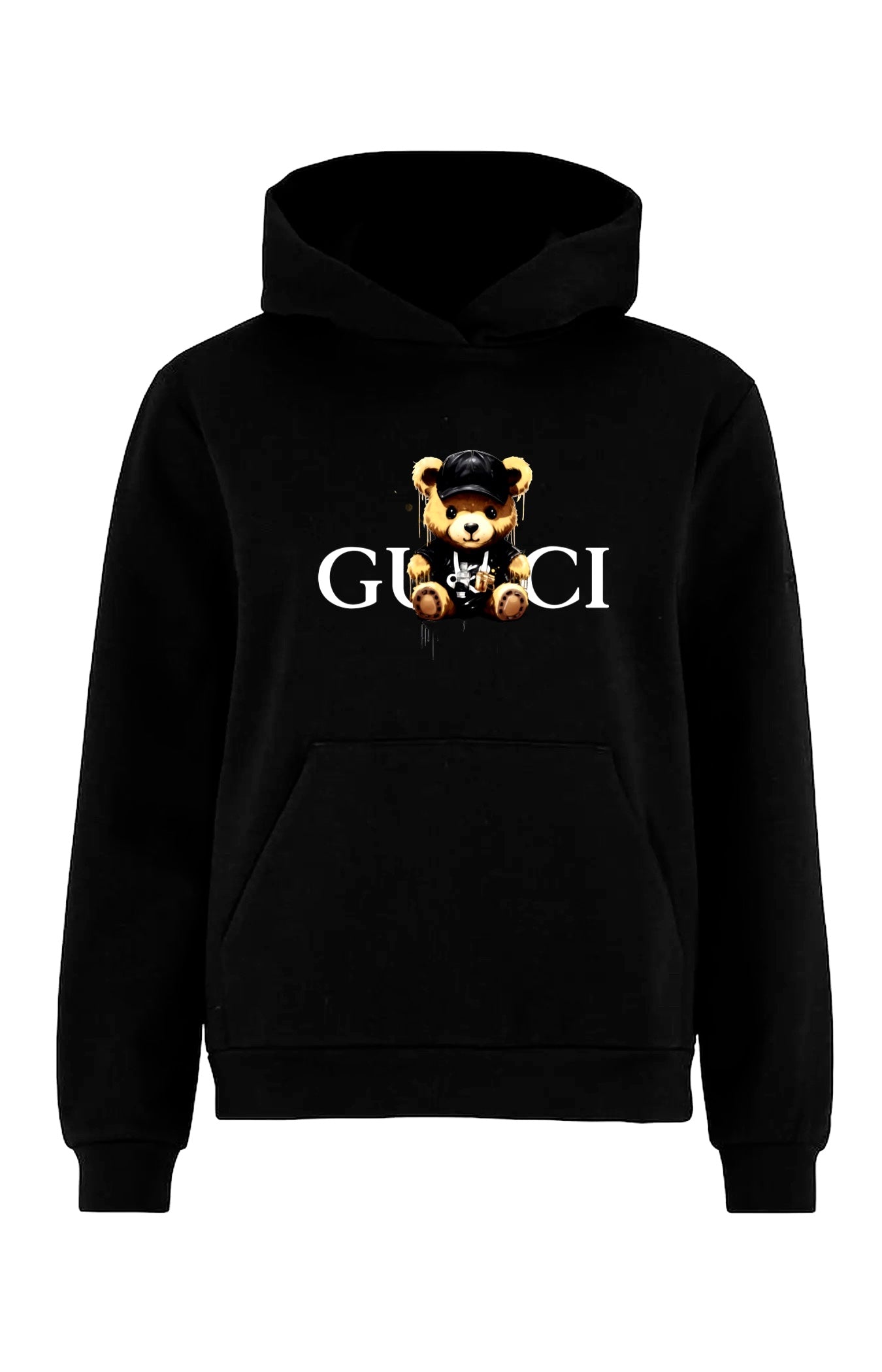 Black Hoodie Gucc